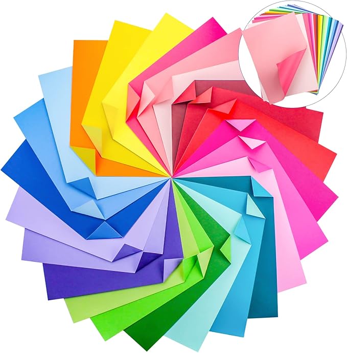 60 sheets Color Cardstock, 28 Assorted Colors 250 gsm A4 Size, Double Sided Printing Cardstock Paper, Premium Thick Card Stock for Card Making, Craft, Scrapbooking, Party Decors, Kids School Supplies