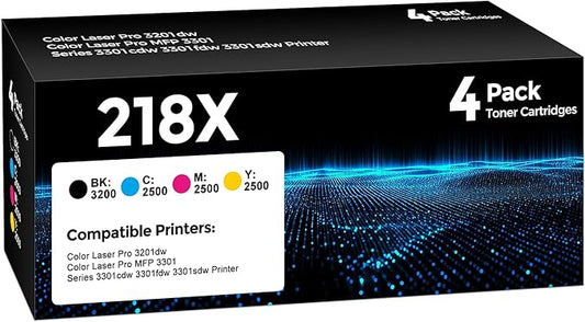 218X Toner Cartridges Compatible for 218X W2180X Toner