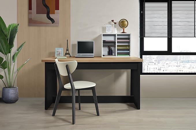 AdirOffice Wooden Adjustable Literature Organizer, 12 Compartment Office Mailbox, or Classroom Literature Organizer, White