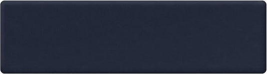 GelPro Anti Fatigue Nonslip Mat: Hard Floor Utility Mats for Garage, Patio and Kitchen - 20" x 72" x .5" - Leather Grain Navy