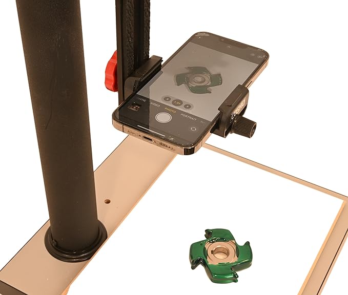 Cosmo Copy Stand, Mini 500, a Compact Tool with Floating Magnet Board for Digitizing Old Photos with Your High-Pixel Camera or Smartphone Instead of Scanning. Made in The USA