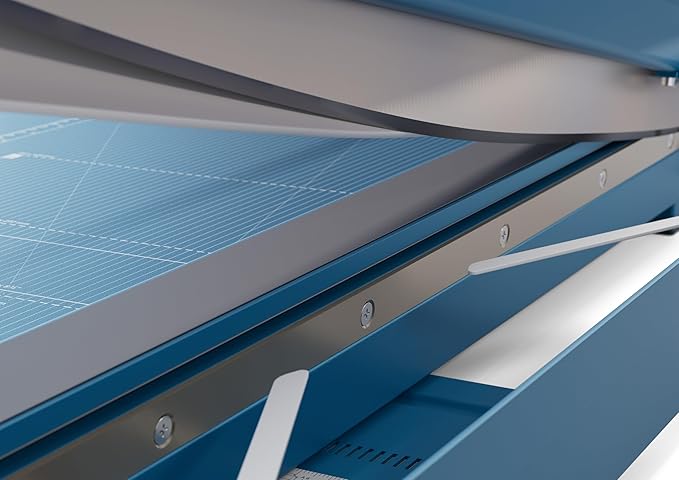 Dahle 567 Premium Guillotine Trimmer, 21" Cut Length, 35 Sheet Capacity, Self-Sharpening Blade, Manual Clamp, w/Safety Guard