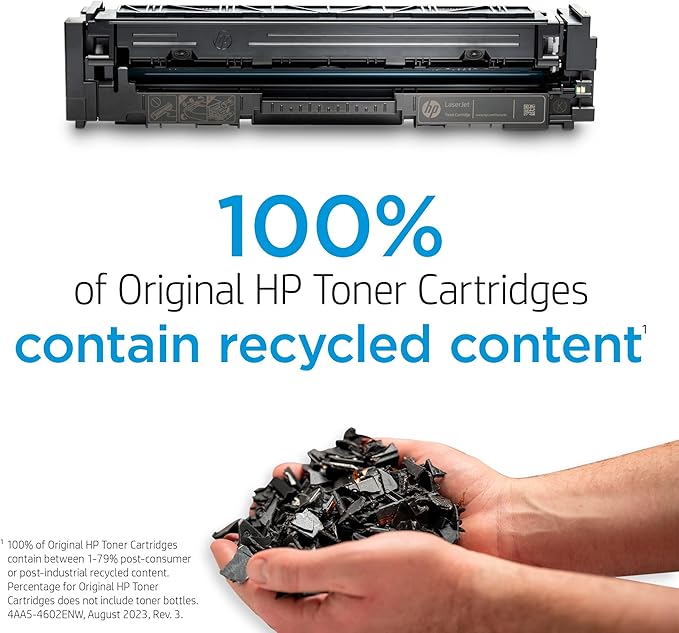 HP 210X Yellow High-Yield Toner Cartridge | Works Color Laserjet Pro 4201, Color Laserjet Pro MFP 4301 Series | W2102X