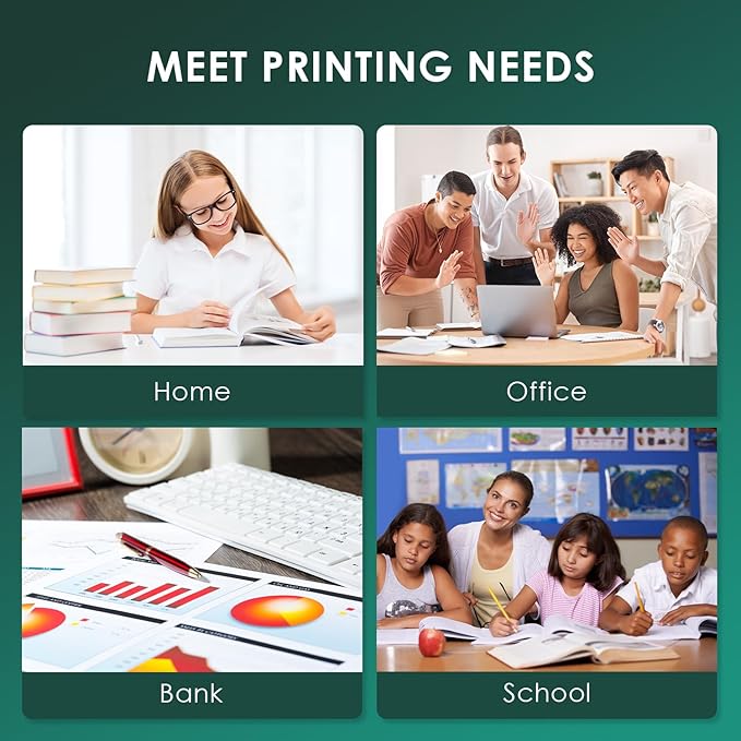 910 XL Ink Compatible with HP 910XL Ink Cartridges Combo Pack, 910XL Ink Cartridges for OfficeJet Pro 8010 8020 Series, Pro 8020, 8030 Series Printer 3JB41AN 4-Pack (BK/C/M/Y, 4 Pack)