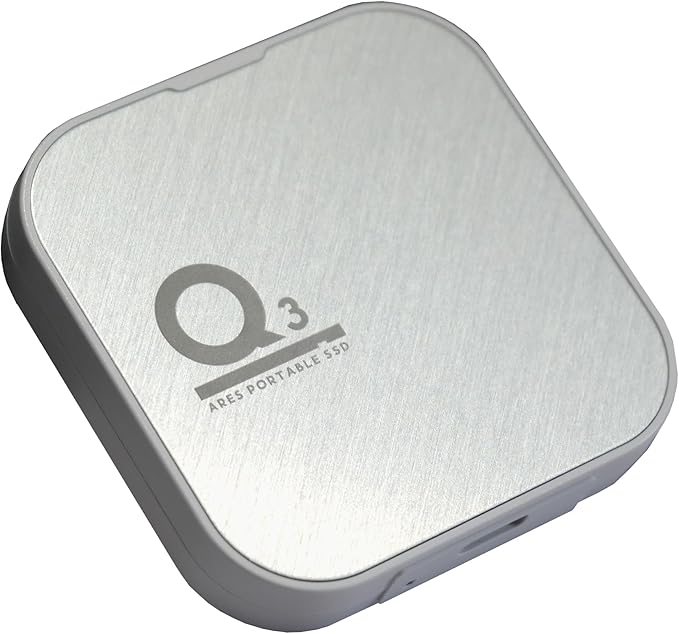 DATO Magnetic External SSD 2TB, External Solid State Drive Portable SSD USB 3.2 Gen 2x2, up to 1600/1500 MB/s, Type-C 4K ProRes HDR Record, Compatible with iPhone 15&16 Pro Max - ARES Q3 Series