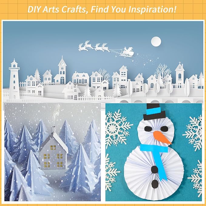 120 Sheets White Shimmer Cardstock 8.5 x 11 Inch Certificate Paper Card Stock, 250gsm/92lb Double Sided Printer Paper Pearlescent Paper for Invitations, Certificates, Crafts, DIY Cards