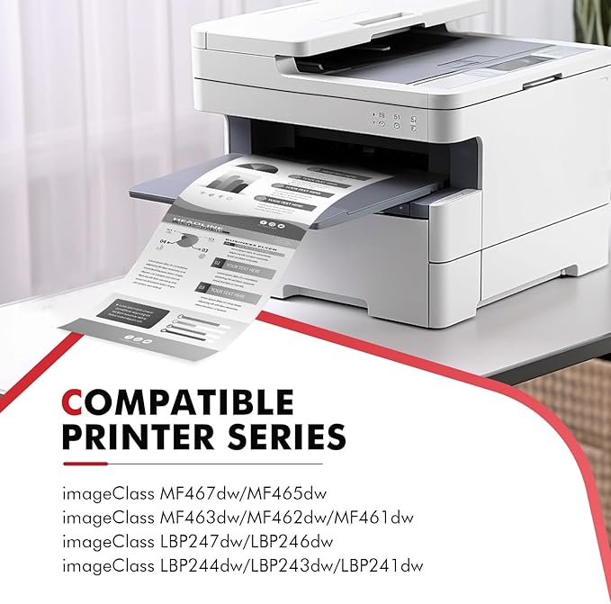 070H 070 Black Toner Cartridge 2-Pack 070H 070 Toner Compatible for Canon 070 070H CRG070 CRG-070 CRG070H CRG-070H Toner Cartridge for Canon imageCLASS MF465 MF462 LBP247 LBP246 Printer Ink