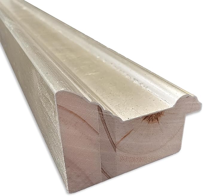 Amanti Art Natural Cork Board for Wall, 16x22 Vision Board with Silver Wood Frame, Small Corkboard Office Decor for Home Organization, Modern Corkboard Pinboard to Display Items for Home Organization