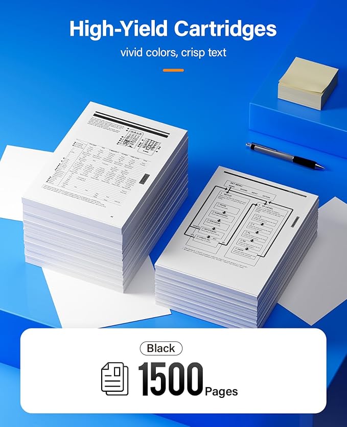 B205 B210 B215 High-Yield Toner Cartridge Black 2-Pack Replacement for Xerox 106R04346 106R04347 Toner Compatible with Xerox B210 B205 B215 B210DNI B205NI B215DNI Laser Printer Ink All-in-One Copier