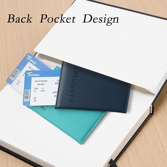 deli A5 Lined Journal Notebook, 160 Pages Hardcover Writing Notebook, 5.5"x8.2" College Ruled Notebook for Office, School, Work Notes (Black)