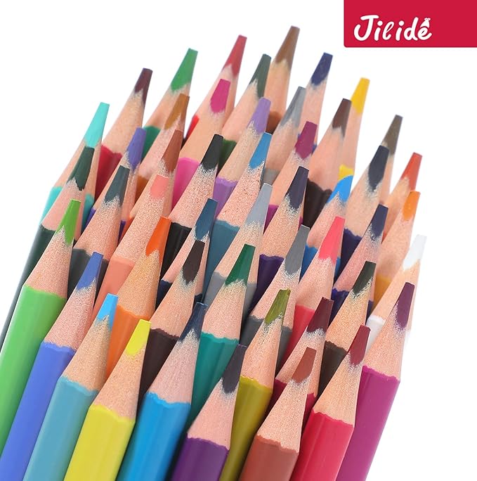 Erasable Colored Pencils Set for Adults and Kids 48 Count Coloring Pencils for Drawing, Sketching, Adult Coloring Books with Eraser, Sharpener, Canvas Pencil Roll Wrap Back to School Supplies