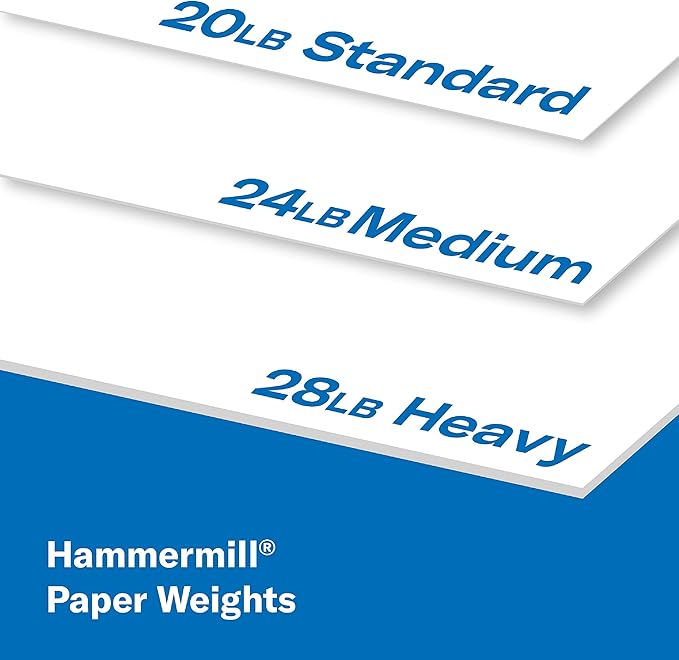 Hammermill Printer Paper, Great White 30% Recycled Paper, 8.5 x 11 - 92 Bright, Made in the USA, 086820C - 3 Ream (1,500 Sheets)