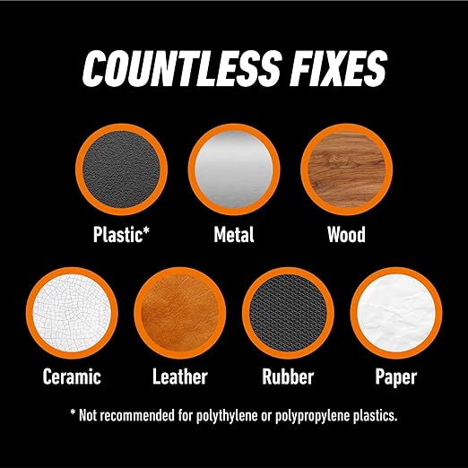 Gorilla Super Glue with Brush & Nozzle Applicator, Clear Glue, 12 Gram (Pack of 2) - All Purpose and Fast Setting for Projects and Repairs