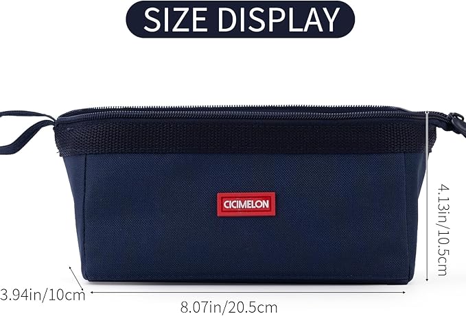 CICIMELON Pencil Case Large Capacity Pencil Pouch Pen Bag for School Teen Girl Boy Men Women