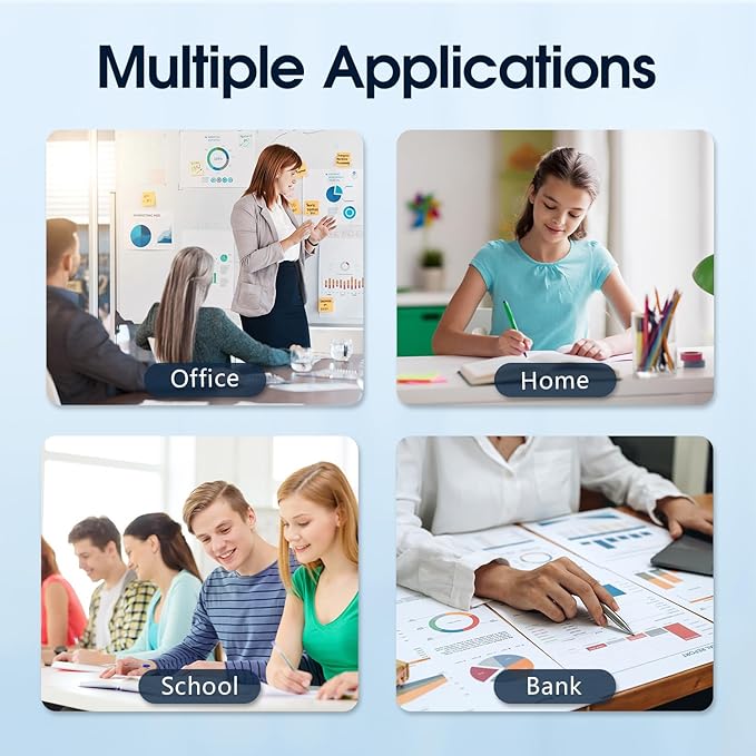 37A Black Toner Cartridges Replacement Compatible for 37A CF237A M607 M608 Toner Enterprise M607n M607dn M608n M608dn M608x M609 MFP M631 M632 M633 Printer (2 Black)