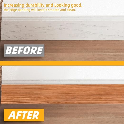 GSCIT Club Wood Grain Repair Tape, 2.3 inch X 15ft Self Adhesive Red Oak Grain Repair Patch for Tables, Chairs, Baseboards, Doors, Windows, Floors, Handicraft DIY.