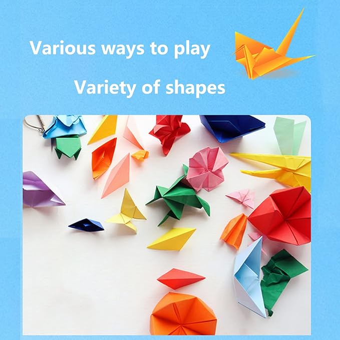 Colored Lightweight Construction Paper - A4 Origami Paper 200 Sheets Colored Paper, 20 Colors Colored Printer Paper Copy Paper, 8.3" X 11.7" Multipurpose Colored 70GSM for DIY Kids Art Craft