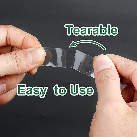 24 Rolls Clear Tape, Transparent Tape Refills, Gift Wrap Tape 3/4 * 1000 inch for Gift Wrapping for Office, Home, School