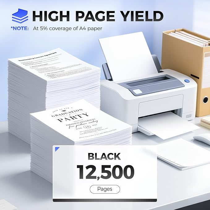 B220Z00 Imaging Unit (Not Toner) High Yield 1-Pack Replacement for Lexmark B220Z00 Drum Unit Compatible with Lexmark B2236 MB2236 B2236dw MB2236adwe MB2236adw Laser Printer Ink All-in-One 12,500 Pages