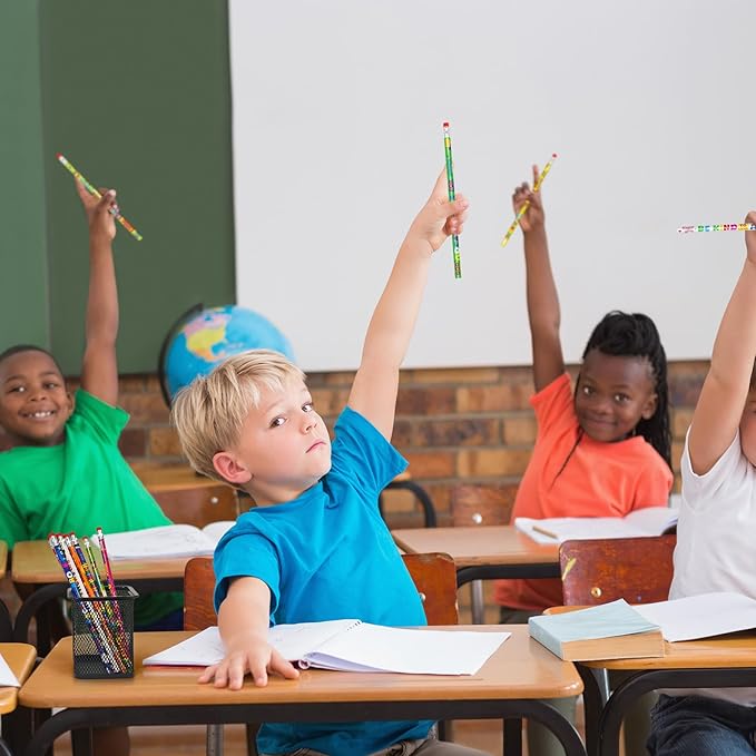 Cinrobiye 100 PCS Bible Pencils Bulk,Christian Gifts for Children Wood Pencils with Erasers Inspirational Religious Supplies for School Prizes Classroom Exchange Gift Party Favors,Stationary Gifts