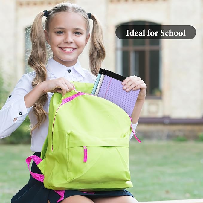 12 Pack Colored Note Pads 5" x 8" Legal Pads College Ruled Lined Paper with Micro-Perforated Writing Notebook 30 Sheets per Pad (360 Total Pages) Small Notepad for School, Office & Home Supplies