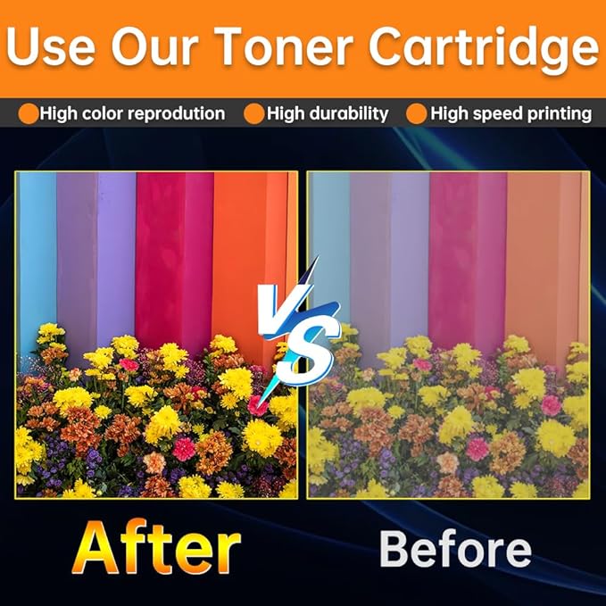 25B3074 High Yield Black Toner Cartridge (45,000 Pages) - Compatible with Lexmark M5255 M5270 XM5355 XM5370 XM7355 XM7365 XM7370 Printers(with Chip)