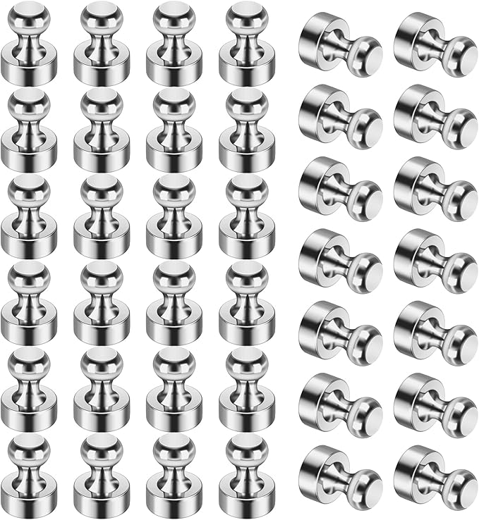 36Pack Magnets for Whiteboard Refrigerator Magnet Fridge Magnets Small Magnet for Whiteboard Office Classroom Home Neodymium