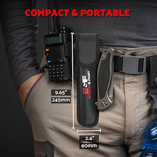 Digital Angle Finder Tool for Woodworking 7 inch / 200 mm, Stainless Steel with Case, Digital Protractor Angle Finder for Measurement by S&F STEAD & FAST