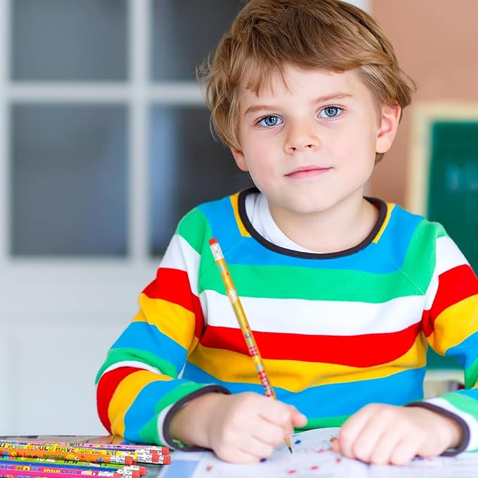 Cinrobiye 200 PCS Bible Pencils Bulk,Christian Gifts for Children Wood Pencils with Erasers Inspirational Religious Supplies for School Prizes Classroom Exchange Gift Party Favors,Stationary Gifts