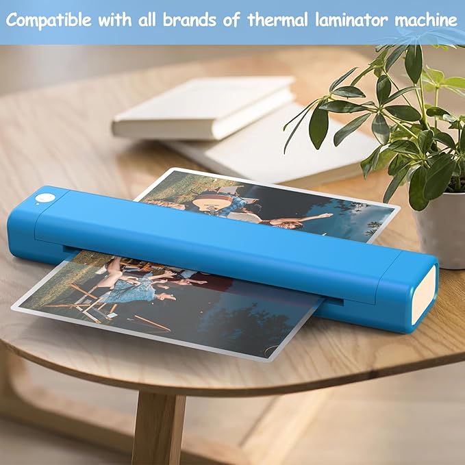 Clear Thermal Laminating Pouches 3mil Letter Size Plastic Laminator Sheets 9 x 11.5 Inch (400 Pack)