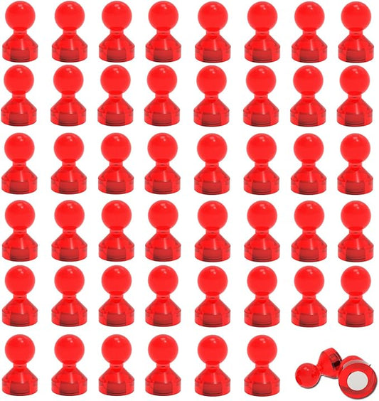 Ant Mag Magnetic Push Pins 48pcs Strong Whtieboard Pins Magnets Perfect Use for Map Fridge Kitchen Home Office Classroom