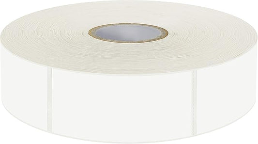 1000 Blank Removable Freezer Labels Water Oil Resistant with Perforation Line for Food Containers Jars Pantry Organization (Each Measures 1” x 2”)