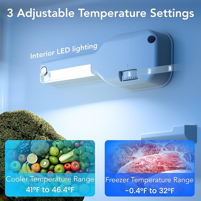 3.1 Cu.Ft Mini Fridge with Freezer, 2 Door Compact Refrigerator, Mini Fridge with Adjustable Removable Glass Shelves for Bedroom, Office, Dorm or Apartment, Stainless Steel