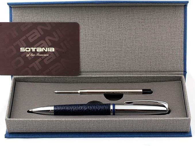 Free Engraving - Personalized Roller Ballpen, Ballpoint pen, Ball pen, Refillable Pens, Retractable Medium Refill Pen Black Ink, Custom Gifts for Men, Women, Classy Gift Box
