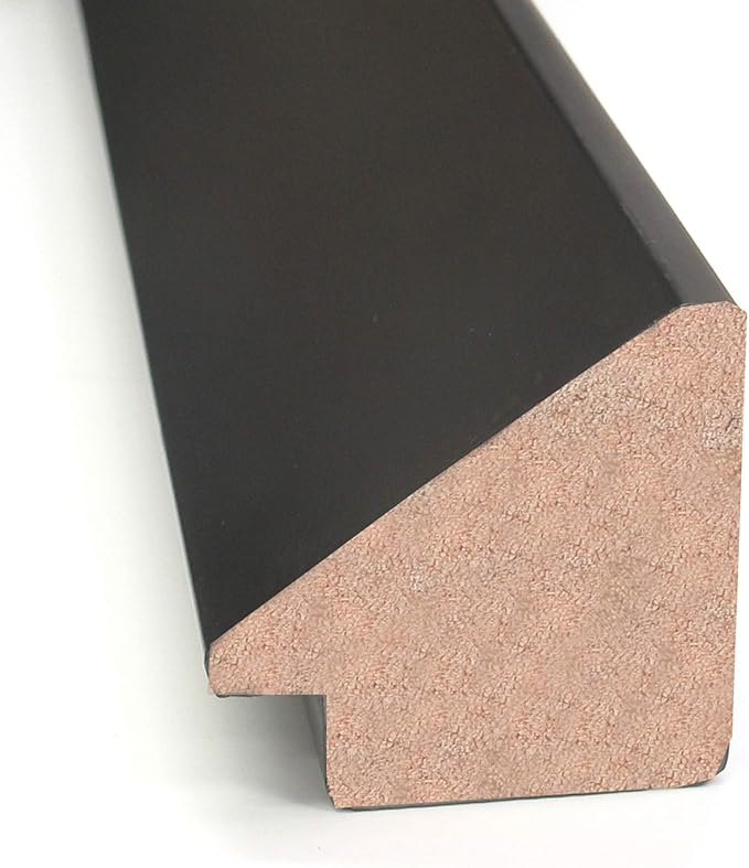 Amanti Art Black Cork Board for Wall, 18x26 Vision Board with Black Wood Frame, Medium Corkboard Office Decor for Home Organization, Modern Corkboard Pinboard to Display Items for Home Organization