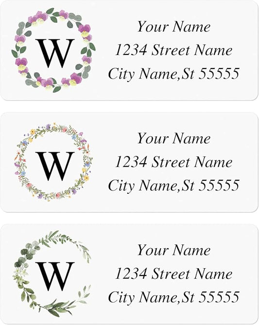 Custom Address Labels - Personalized Return Labels With Strong Adhesion for Cardboard, Paper, Plastic, Glass, Metal (2.6x1 Inch, Set of 280)