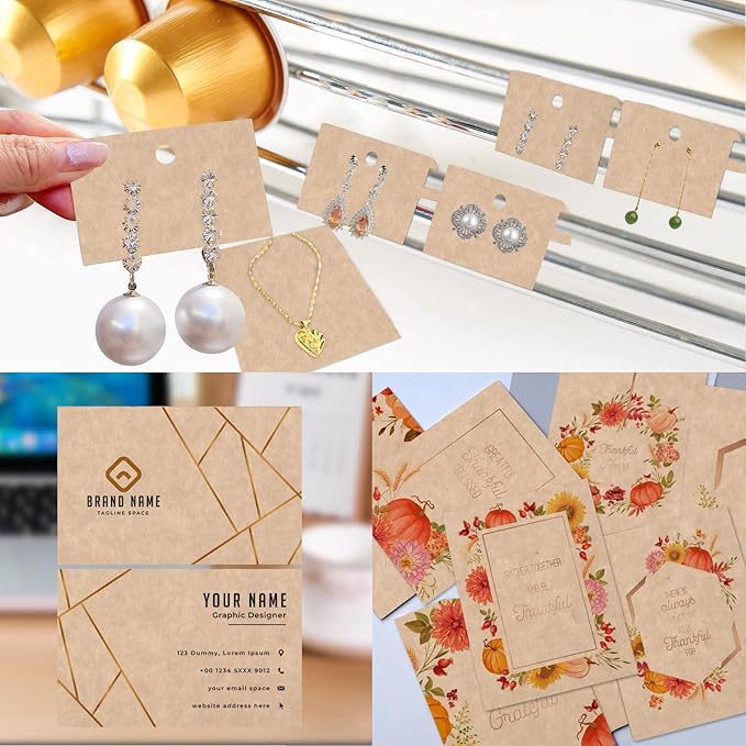 100 Sheets Parchment Cardstock 8.5 x 11 Textured Printer Paper, Goefun 90lb Tan Card Stock Printer Paper for Scrapbooking, Cardmaking, Invitations and Crafts