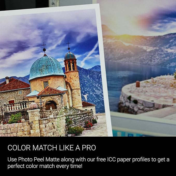 Elegance Velvet 17 in x 10 ft roll is a Premium Matte 310 gsm, Cold Pressed Bright White Museum Grade Fine Art Inkjet Paper, Compatible with Most Dye-Based and Pigment Printers