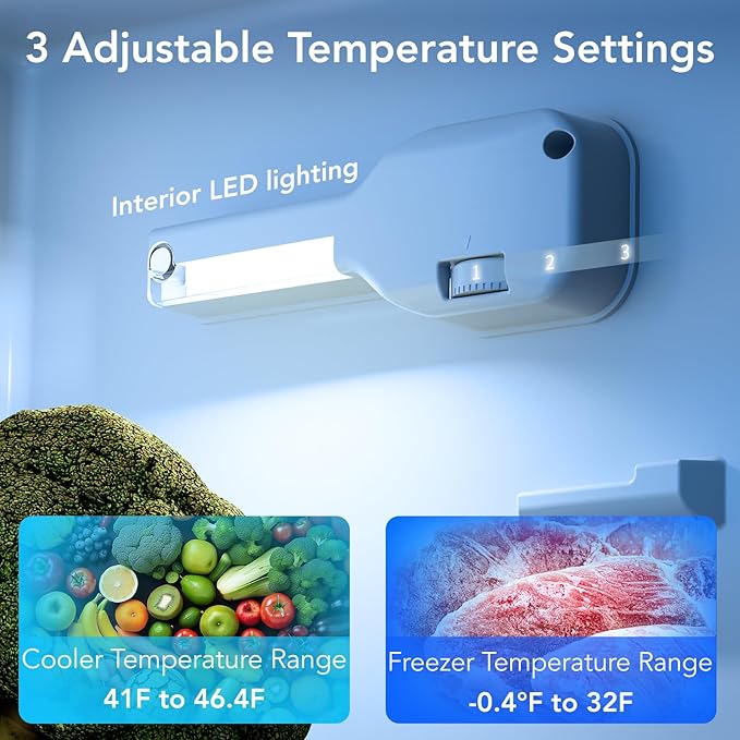 3.1 Cu.Ft Mini Fridge with Freezer, 2 Door Compact Refrigerator, Mini Fridge with Adjustable Removable Glass Shelves for Bedroom, Office, Dorm or Apartment, Black