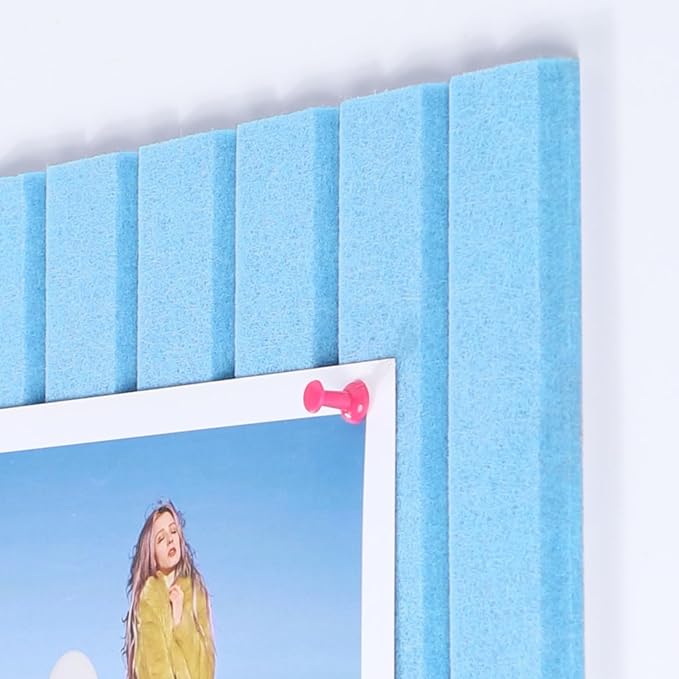 Cork Boards for Walls 48" x 36" Felt Board Alternative, 12 Pack Felt Wall Tiles Bulletin Board, Large Cork Board for Office Pin Board Tack Board Cork Boards