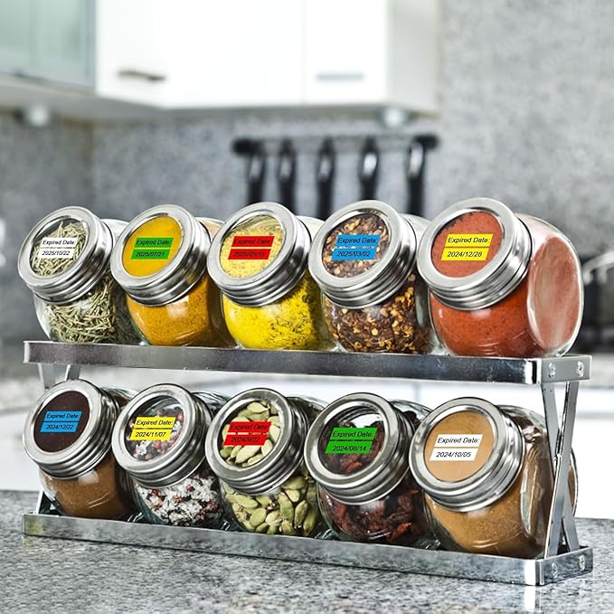 Compatible for Brother Tze-221 Tze-121 Tze-421 Tze-521 Tze-621 Tze-721 Tz Tape 9mm 0.35" Laminated Tape Label Maker Tape for P Touch PTD200 PTD210 PTH110 PTD220 PTD600 PTD400AD, 6-Pack