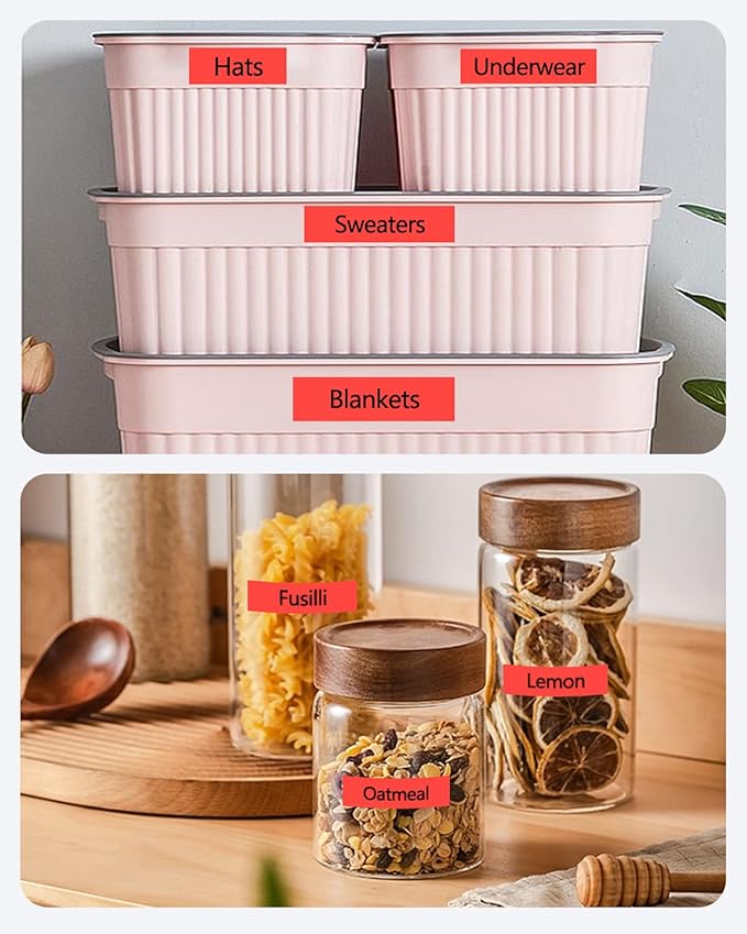 18mm 0.7 Black on Red Laminated Tape Compatible for Brother P Touch Label Maker Tape TZe-441 TZe 441 Tze441 Tz441 Tape for PT D400 D600 D610 P710BT, 3/4 Inch x 26.2 Feet, 3-Pack