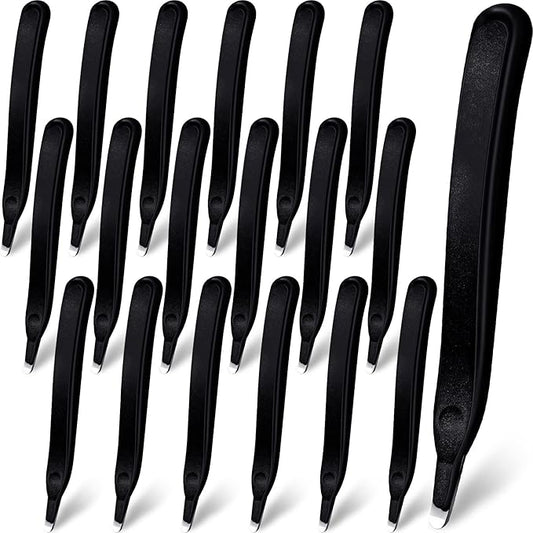 24 Pcs Magnetic Staple Remover Bulk Staple Remover Puller Removing Pen Operation Christmas Tool Gifts Rubberized Office School Gift(Black)