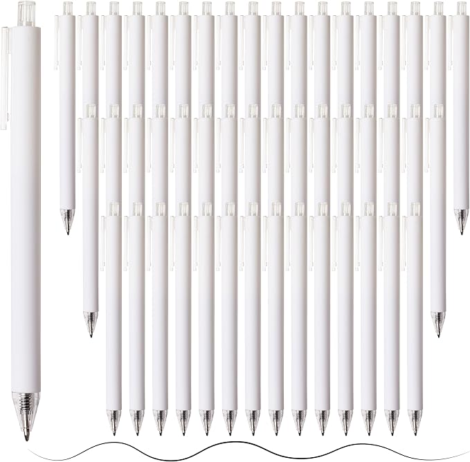 CRYLLIS Pens Bulk, 100Pack Black Pens,Black Ink Ballpoint Pens for Smooth Writing,No Smear,Office Supplies,Back to School Gifts,School Teacher,1.0mm