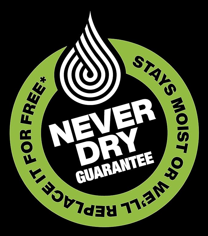 Crocodile Cloth Original Cleaning Wipes – 50 (15” x 10”) Hand & Tool Industrial Cleaning Wipes – Large Multi-Surface Cleaning Cloths, Water-Based Solution with Extreme Cleaning Power — Safe on Skin