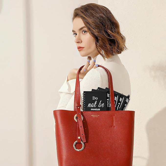 Christian Prayer Journal Spiral Black Notebooks Bulk Small Notepad with Pens - Small Notepads (4.13”x5.43”) - inspirational Gifts for male, Church Members & Bible Study Groups (30 sets Black)