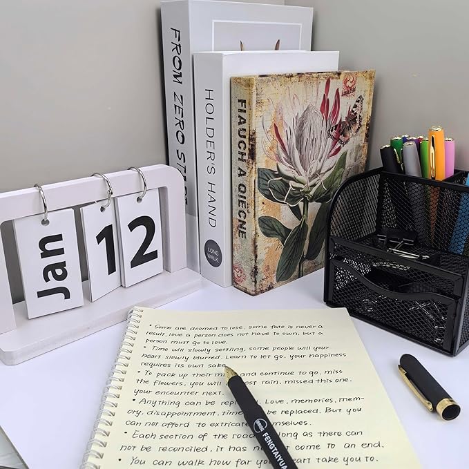 Fengtaiyuan P18Pro, Gel Ink Rollerball Pens, Black Ink, Extra FIne 0.5mm, Writting Pens, Smooth, 18 Pack (Black-0.5m)