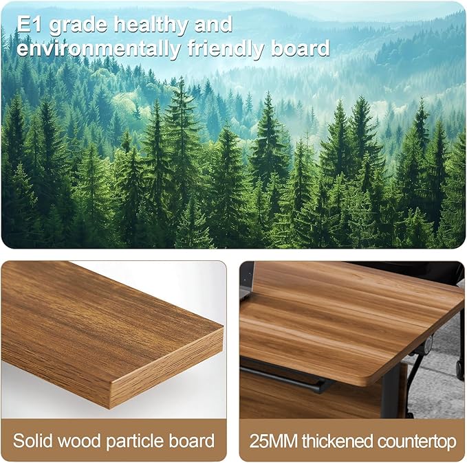 Conference Room Table with Flip-Top Design for Dynamic Meetings, Business Table Computer Desk with Heavy-Duty Frame,Foldable Seminar Meeting Tables for Home Office (6, C, 70.8IN)