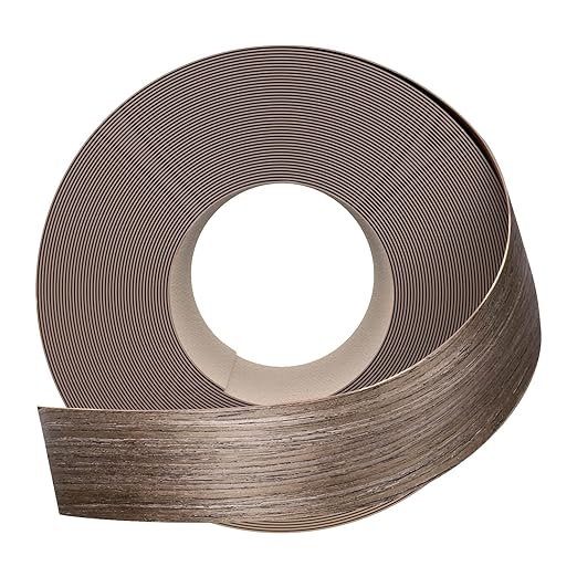 GSCIT Club Walnut Edge Banding, 3 inch x 25ft roll of Veneer Edge Banding Preglued Flexible, Real Wood Tape Banding