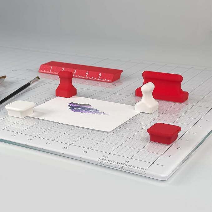 Glassboard Studio MiniPawn Magnet - Strong Neodymium Rare Earth Magnets for Fridge, Whiteboard, Locker & Magnetic Glassboards - Ideal for Crafting & Office Use - Strong Fridge Magnets (Jet Black, 2)